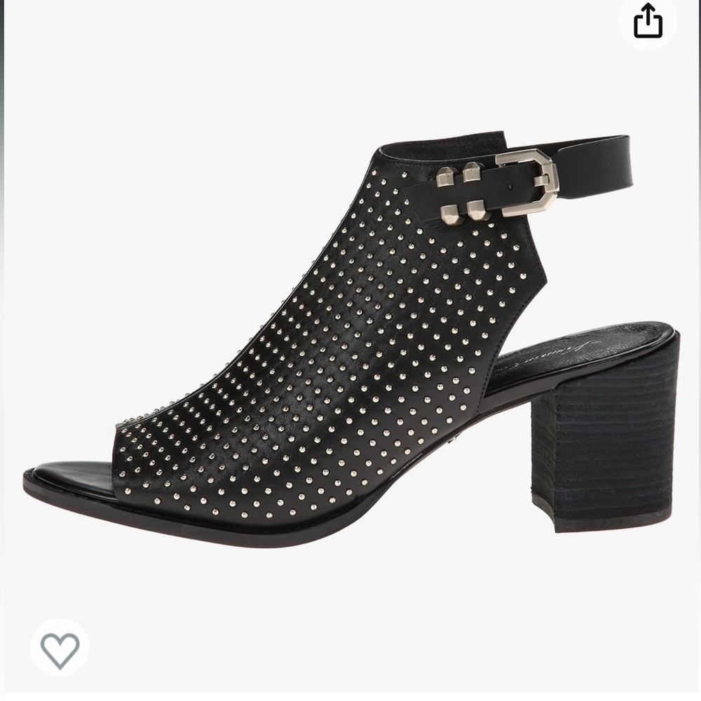 Kenneth Cole New York Women's Starr 3 Dress Black Bootie Sandals Black Size 8 - Picture 8 of 8